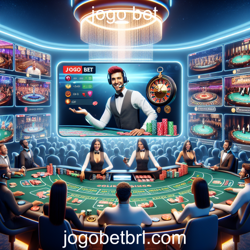 Experimente a Emoção do Cassino Ao Vivo no Jogo Bet
